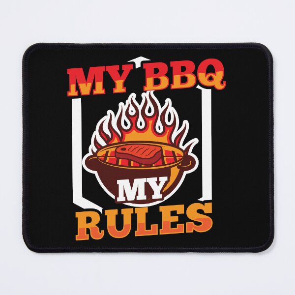 Item preview, Grill BBQ My BBQ My Rules BBQ Lover designed and sold by haselshirt.