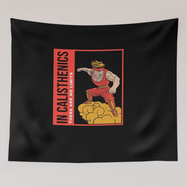 Item preview, In Calisthenics There Are No Limits -  Anime Design for Elite Athletes & Lifters designed and sold by Cali-Power.