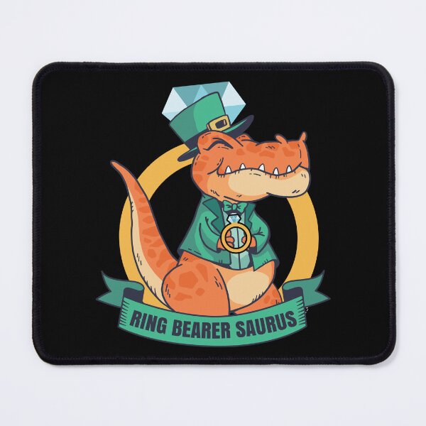 Item preview, Ring Bearer Saurus Wedding Ring Dude Gift designed and sold by haselshirt.
