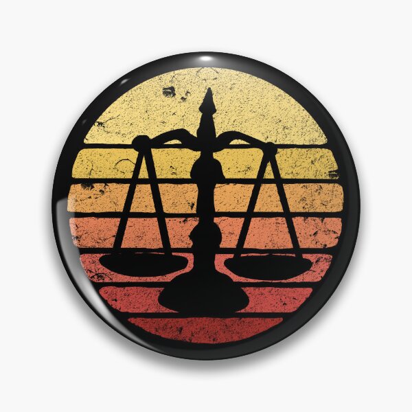 Item preview, Scales Of Justice Lawyer Attorney Paralegal Retro Lawyer Gear designed and sold by DynamicDesign.
