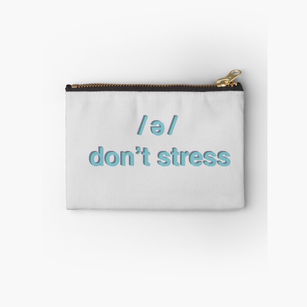 Item preview, Don't Stress Schwa designed and sold by RDPoletick.