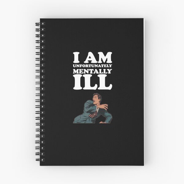 Item preview, I am Unfortunately Mentally Ill | Screaming Man designed and sold by SomeDesignThing.