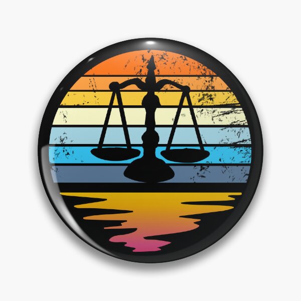 Item preview, Scales Of Justice Lawyer Attorney Paralegal Retro Lawyer Gear designed and sold by DynamicDesign.