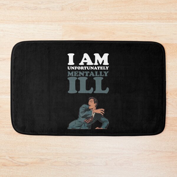 Item preview, I am Unfortunately Mentally Ill | Screaming Man designed and sold by SomeDesignThing.