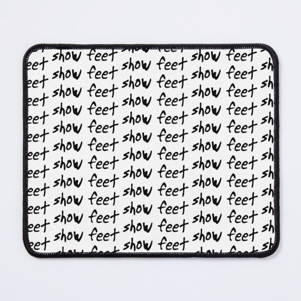 Item preview, Rough Scrawl Show Feet Statement Meme, WTF Word Art, Single and Repeating Pattern designed and sold by Nicolette Olivier.