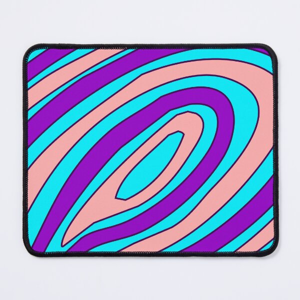 Item preview, Psychedelic Pink, Blue, and Purple Swirl Pattern, Large Sized Repeating Pattern designed and sold by Nicolette Olivier.