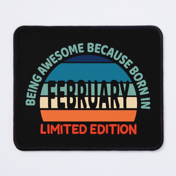 Item preview, 50 Years Of Being Awesome February Born Birthday Gift designed and sold by haselshirt.
