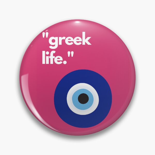 Item preview, "Greek Life" Evil Eye Art designed and sold by mel-atonin.