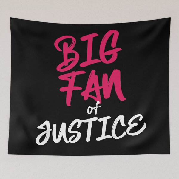 Item preview, Big Fan of Justice designed and sold by Illustragrump.