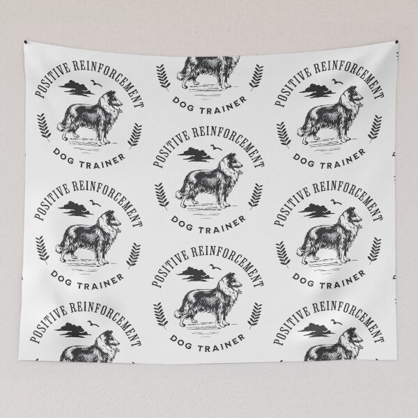 Item preview, Positive Reinforcement Dog Trainer | Vintage Classic Rough Collie Design for Dog Sports and Obedience Trainers designed and sold by arlutai.