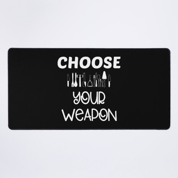 Item preview, Choose Your Weapon Professional Head Chef Gift designed and sold by haselshirt.