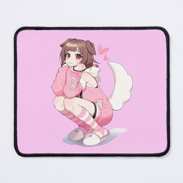 Item preview, Hololive Pink Dog Wag Inugami Korone designed and sold by GalacticWaifu.