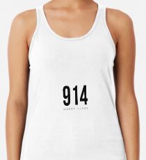Dobbs Fähre, NY - Vorwahl 914 Racerback Tank Top