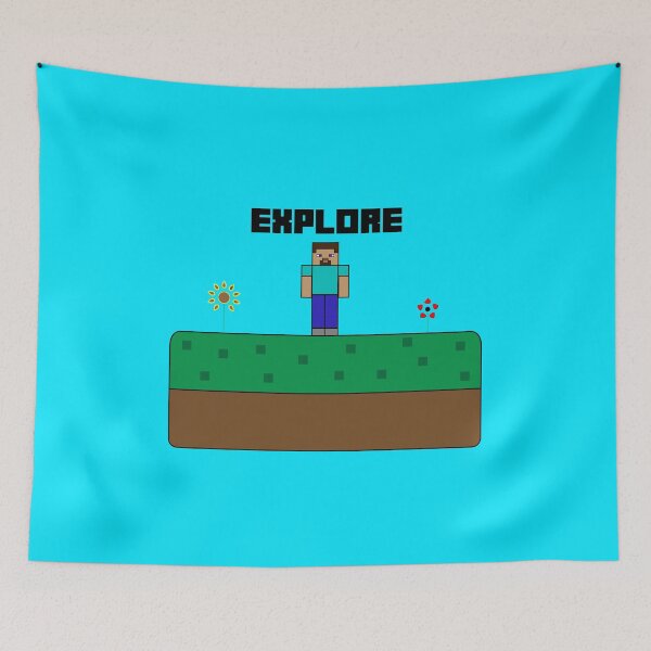 Item preview, Minecraft Steve Explore designed and sold by blue-liv.