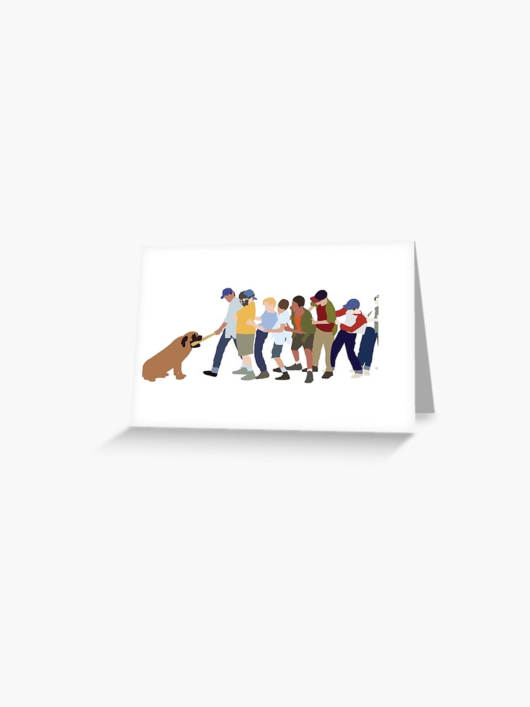 Cartoon Sandlot (Benny The Jet) Greeting Card for Sale by Marocostan