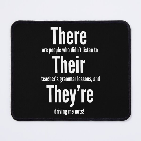 Item preview, Grammar Police There Their They're Gift designed and sold by haselshirt.