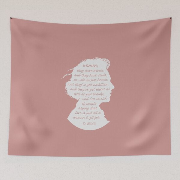 Item preview, Little Women Jo March Quote | Pink designed and sold by monsteramadness.