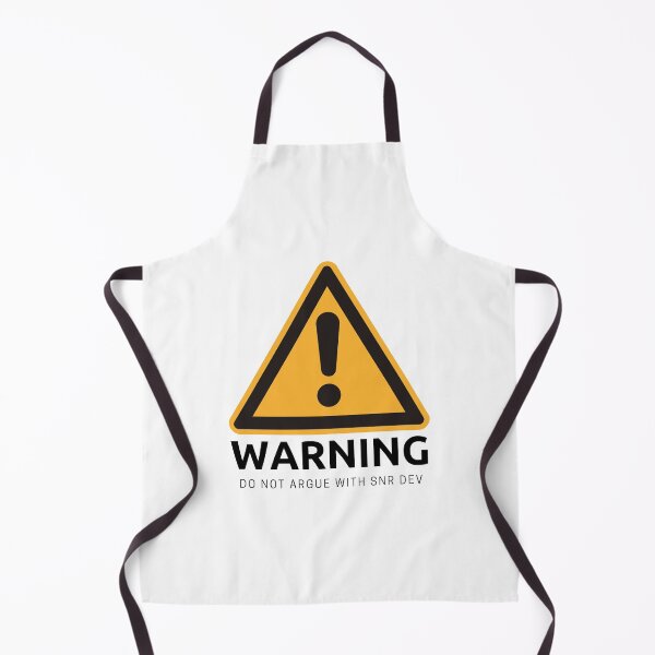 Item preview, Programmer Gift - Warning do not argue with senior developer designed and sold by mellowduck.