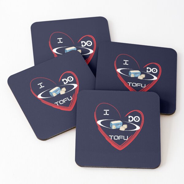 Item preview, I Do Love Tofu - Colorful Bold Typography designed and sold by SBWorld.