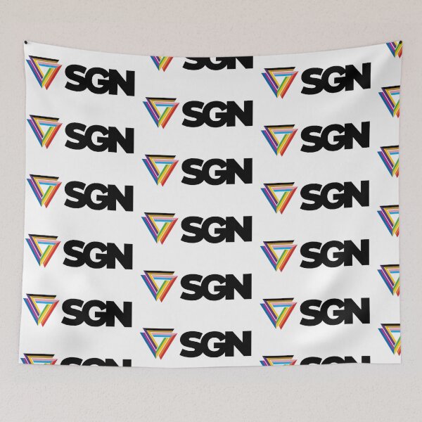 Item preview, SGN Logo designed and sold by SeattleGayNews.