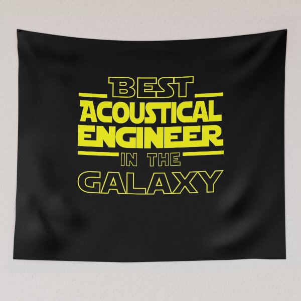 Aperçu de l'œuvre Ingénieur acoustique Job Dad Mom Hudband Mens Shirt, Meilleur ingénieur acoustique dans la galaxie, Ingénieur acoustique drôle Anniversaire Noël Cadeau Cadeau créée et vendue par xlnv.
