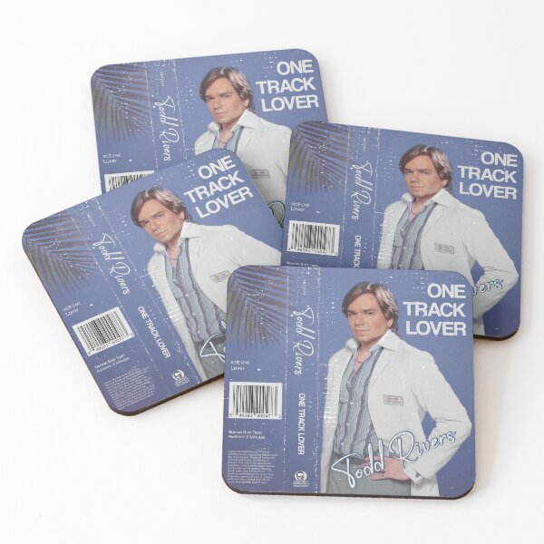 Item preview, Todd Rivers One Track Lover - Distressed Look designed and sold by risible.