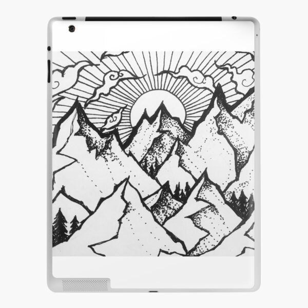 Mountains iPad Skin