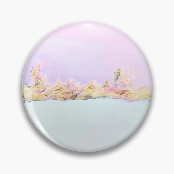 Item preview, Barely There Pink Abstract Landscape designed and sold by EloiseArt.
