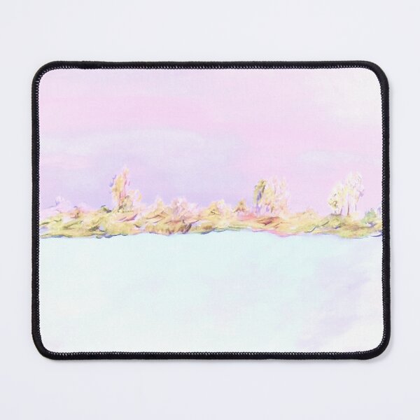 Item preview, Barely There Pink Abstract Landscape designed and sold by EloiseArt.