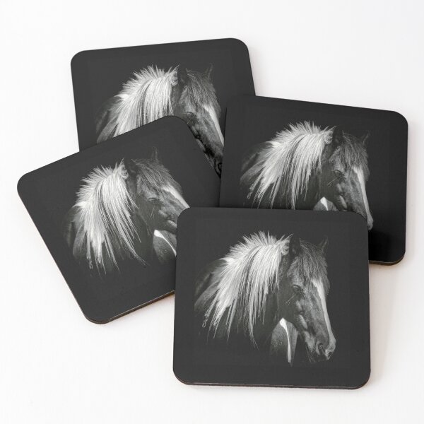 Item preview, Horse Image in Black and White designed and sold by ColorfulMystic.
