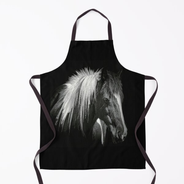 Item preview, Horse Image in Black and White designed and sold by ColorfulMystic.
