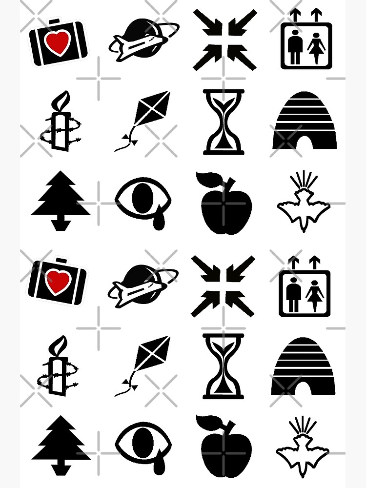 U2 - all the things you cant leave behind - symbols | Poster