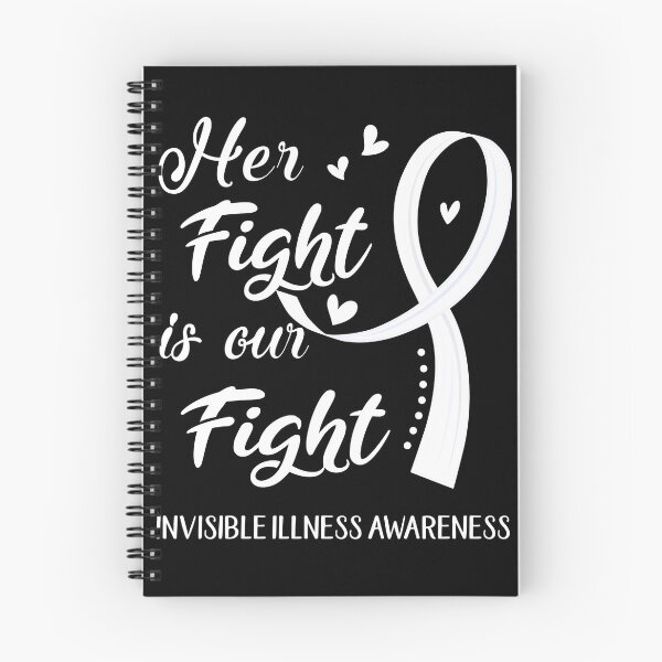 Item preview, Her Fight Is Our Fight Invisible Illness Awareness designed and sold by Kohend.
