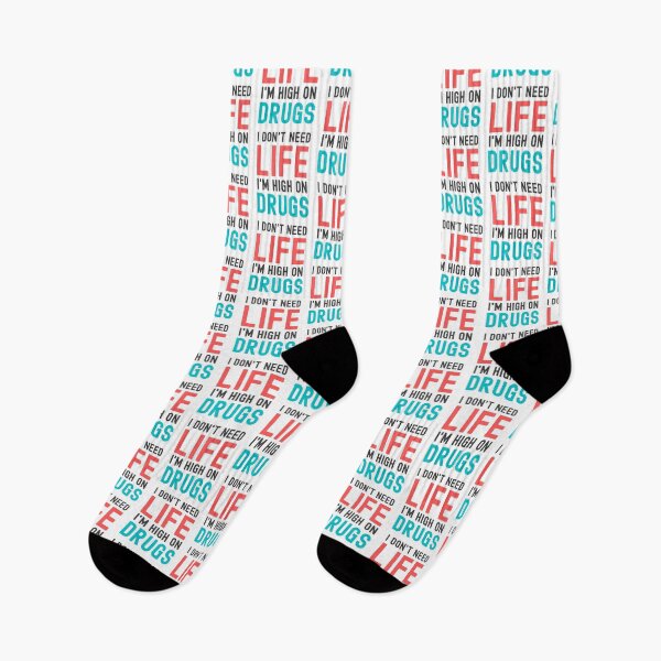 Item preview, FUNNY I DON'T NEED LIFE I'M HIGH ON DRUGS designed and sold by appareltolove.