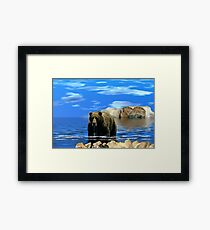 NA685-On Distant Shores Framed Print