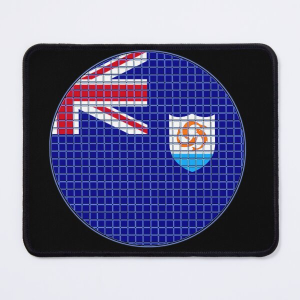 Item preview, Anguilla Flag Rounded - Squares Pixel designed and sold by MoonElite.