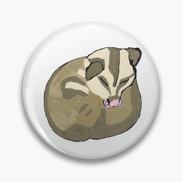 Item preview, Cute Sleeping Sugar Glider  designed and sold by KaylaKritters.