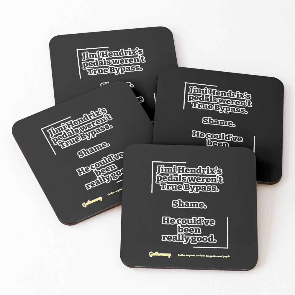 Item preview, Coasters (Set of 4) designed and sold by Guitarmony.