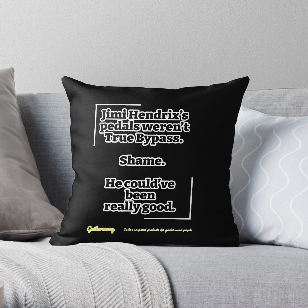 Item preview, Throw Pillow designed and sold by Guitarmony.