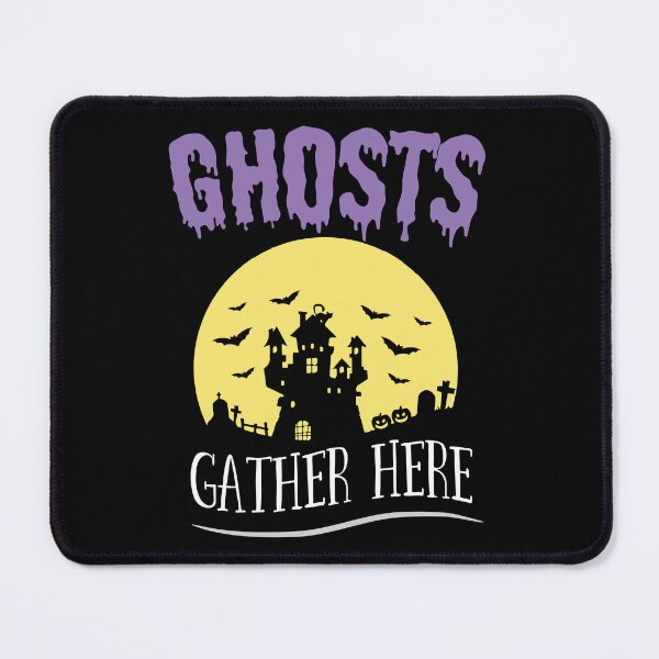 Item preview, Halloween Shirt Ghosts Gather Here Gift Tee designed and sold by haselshirt.