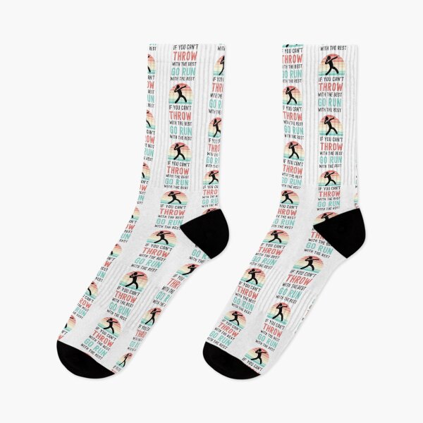 Item preview, FUNNY SHOT PUT ATHLETES IF YOU CAN'T TROW WITH THE BEST GO RUN WITH THE REST designed and sold by appareltolove.