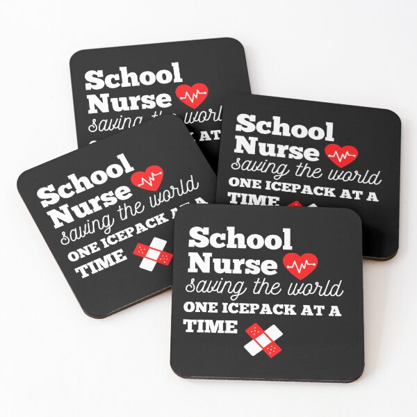 Item preview, School nurse saving the world one pack at a time designed and sold by Oreo2020 Creations.