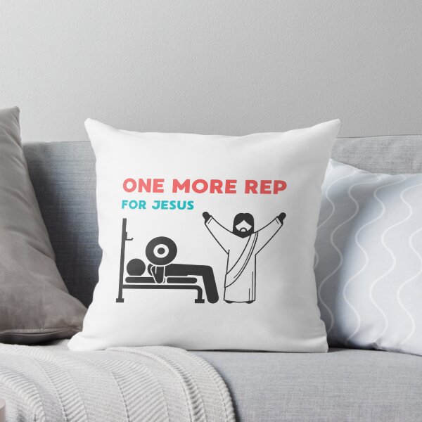 Item preview, ONE MORE REP FOR JESUS BENCH PRESS WEIGHTLIFTING designed and sold by appareltolove.