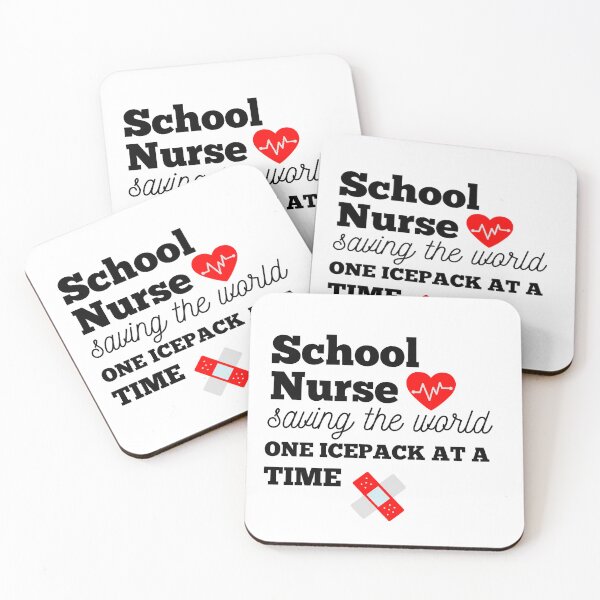 Item preview, School nurse saving the world one pack at a time designed and sold by Oreo2020 Creations.