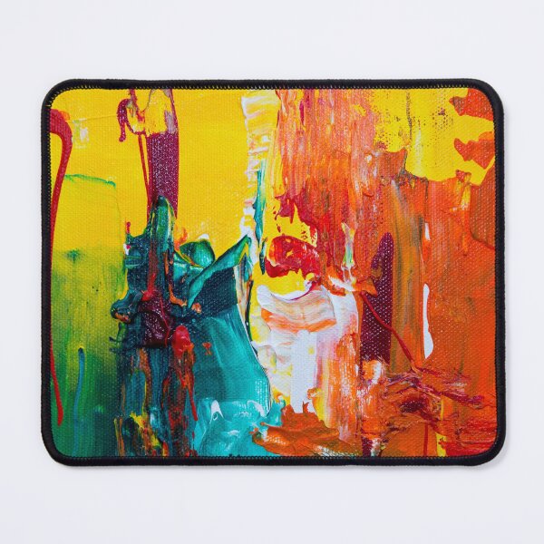 Item preview, Orange Red and Green Abstract designed and sold by LooneyStudio.