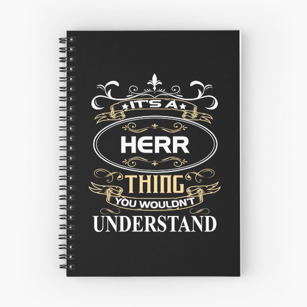 Item preview, Herr Name Shirt It's A Herr Thing You Wouldn't Understand designed and sold by ValganPerry.
