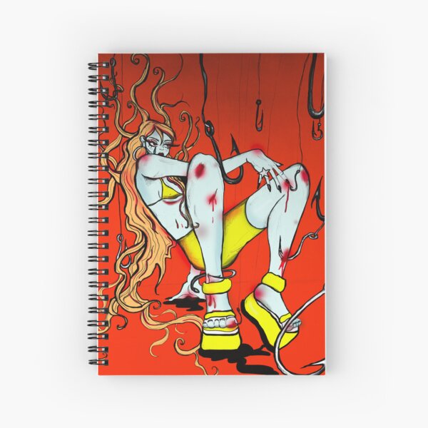hooks Spiral Notebook