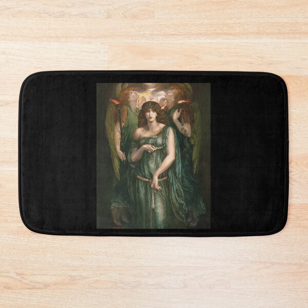 Item preview, Astarte Syriaca (Portrait of Goddess Venus) with Angels by Dante Gabriel Rossetti designed and sold by ColorfulMystic.
