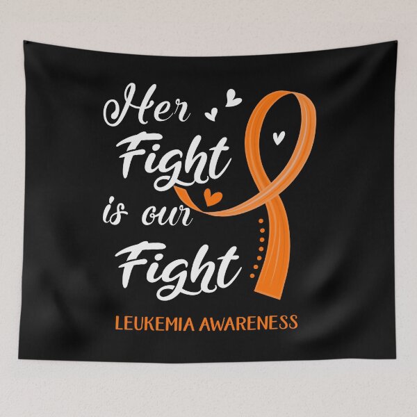 Item preview, Her Fight Is Our Fight Leukemia Awareness designed and sold by Kohend.