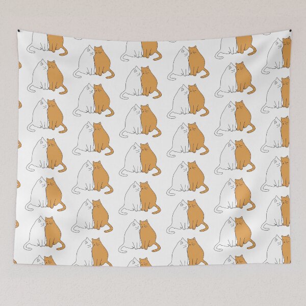Item preview, Cats Snuggling  designed and sold by StickerHome.